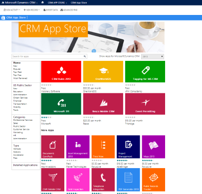 CRM AppStore